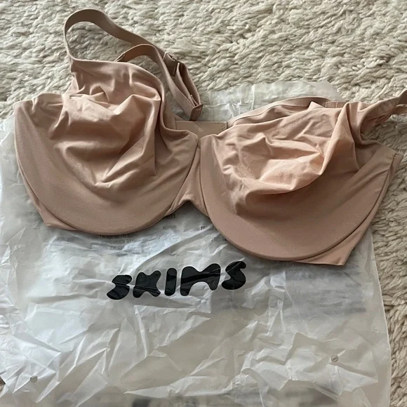 Skims Clay Underwire Full Coverage Bra, NEW 34D - Picture 8 of 8